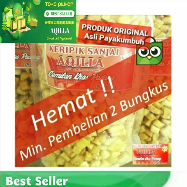 

NEW HARGA DISC - 2 Bungkus Keripik / Kerupuk / Kanepo / Dakak-Dakak