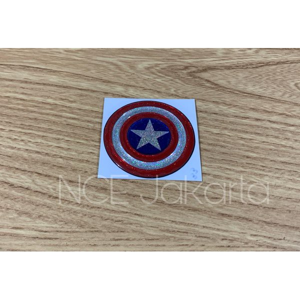 

CUTTING STIKER TIMBUL RESIN CAPTAIN AMERICA