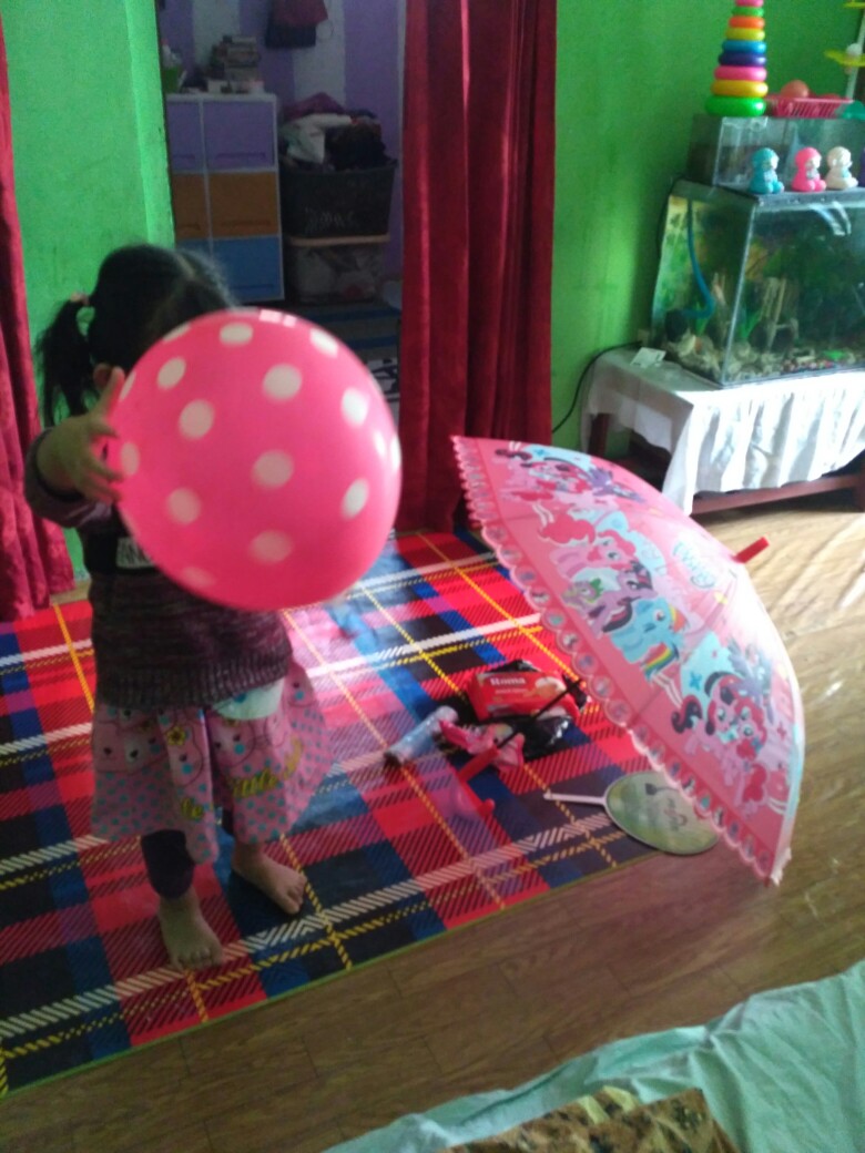 Payung Pvc Anak Karakter Full Print Renda Printing