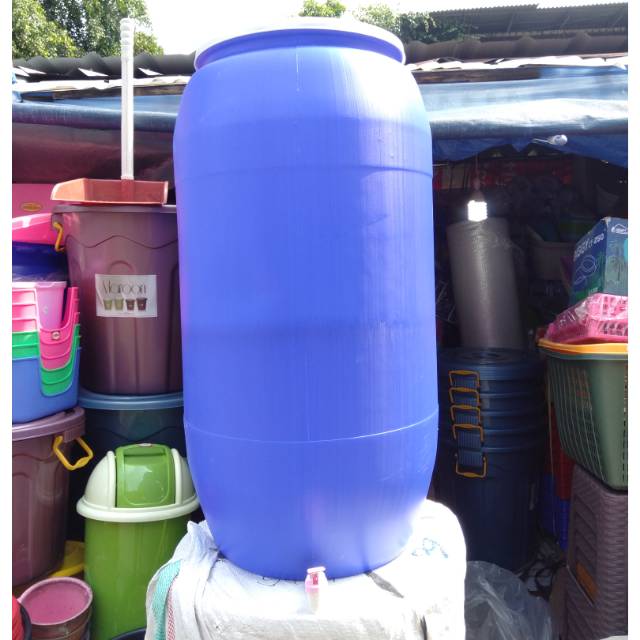 Gentong + Kran 90 Liter Green Leaf Tempat Cuci Tangan