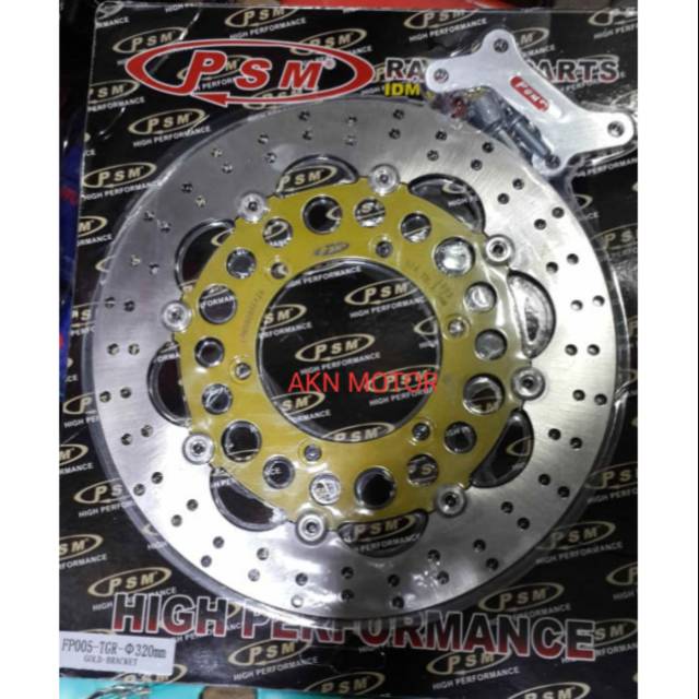 PIRINGAN &amp; DISC PSM BESI 320MM HONDA TIGER CB 150 MEGA PRO NEW