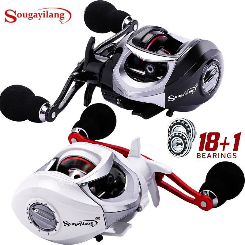 Reel Baitcasting Sougayilang 18+1Bb