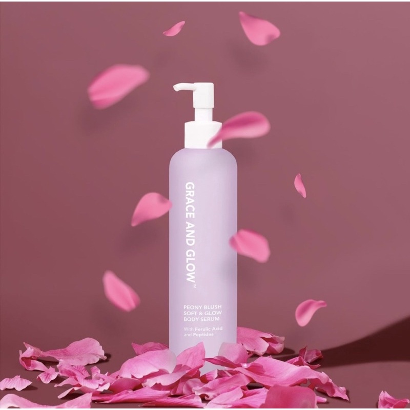 GRACE AND GLOW BODY SERUM PEONY BLUSH