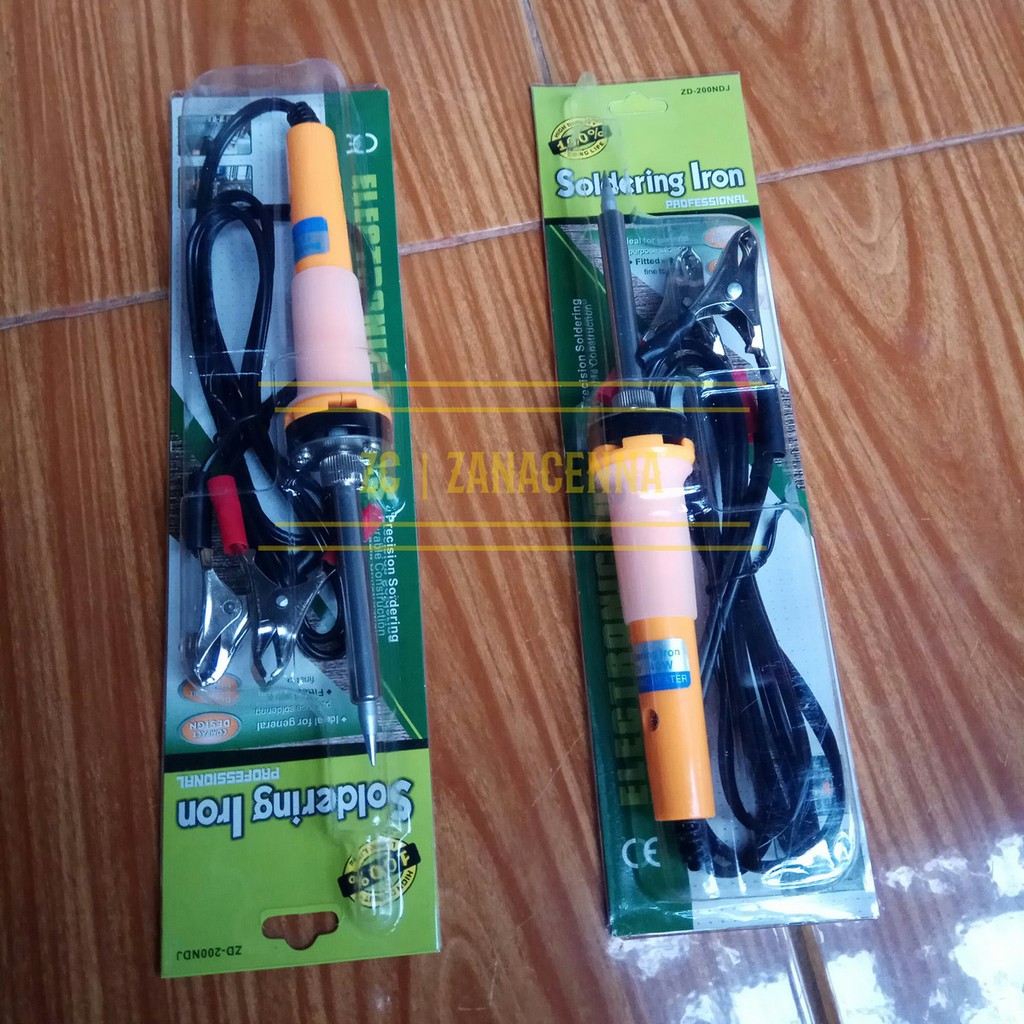 Solder DC 12 Volt 40 Watt Solder Orange Murah