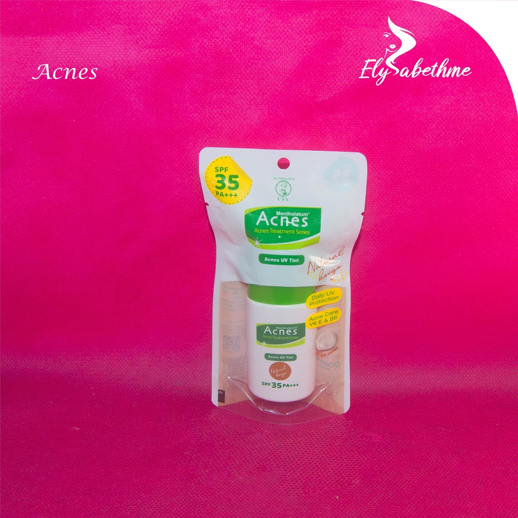 ✿ELYSABETHME✿ Acnes UV Tint spf alas bedak sunscreen untuk kulit jerawat berjerawat sensitif sunblock anti UVA UVB