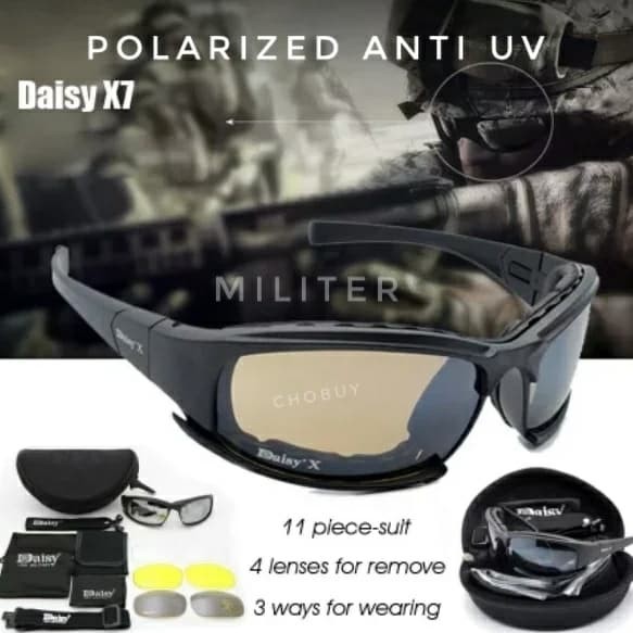 Kacamata Polarized Daisy X7 Sports Kacamata bersepeda