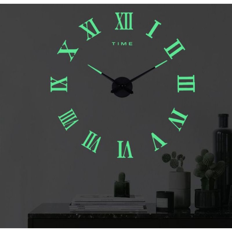 Jam dinding Besar DIY Giant Wall Clock