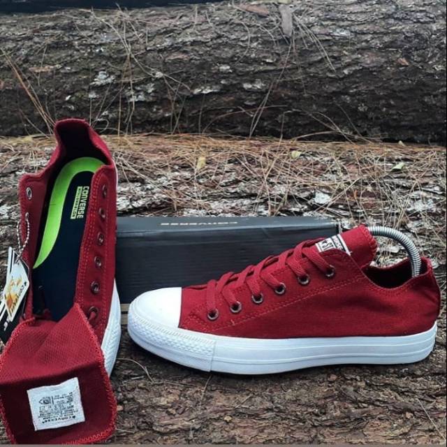 Converse ct maroon