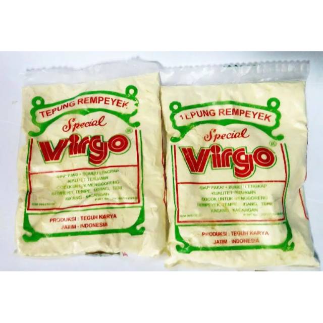 

Tepung Peyek - Rempeyek Virgo 35gr