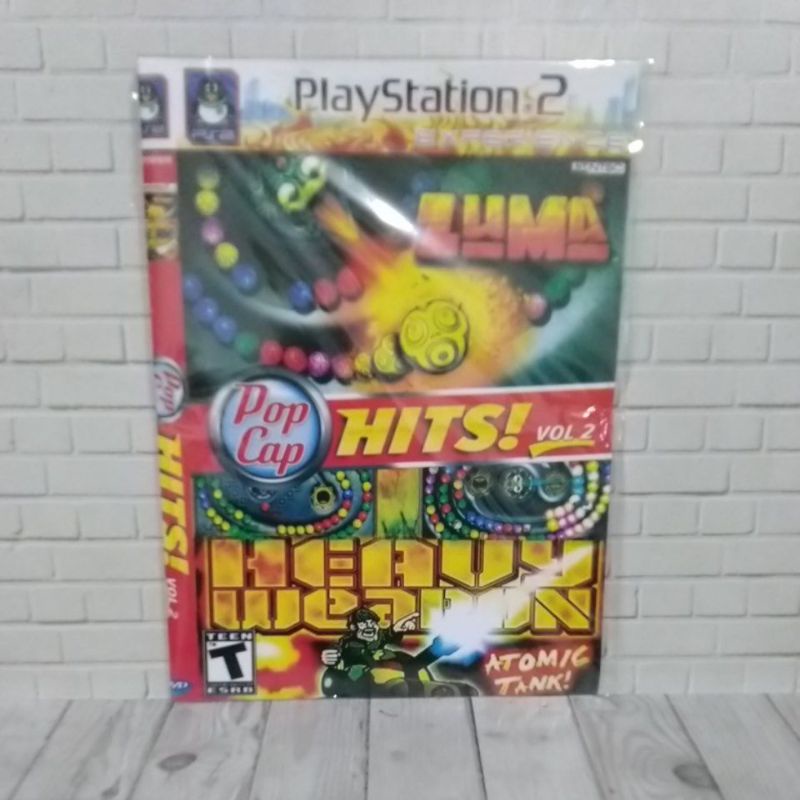 CD  KASET KOPAB PS2 Zuma and Heavy Weapon