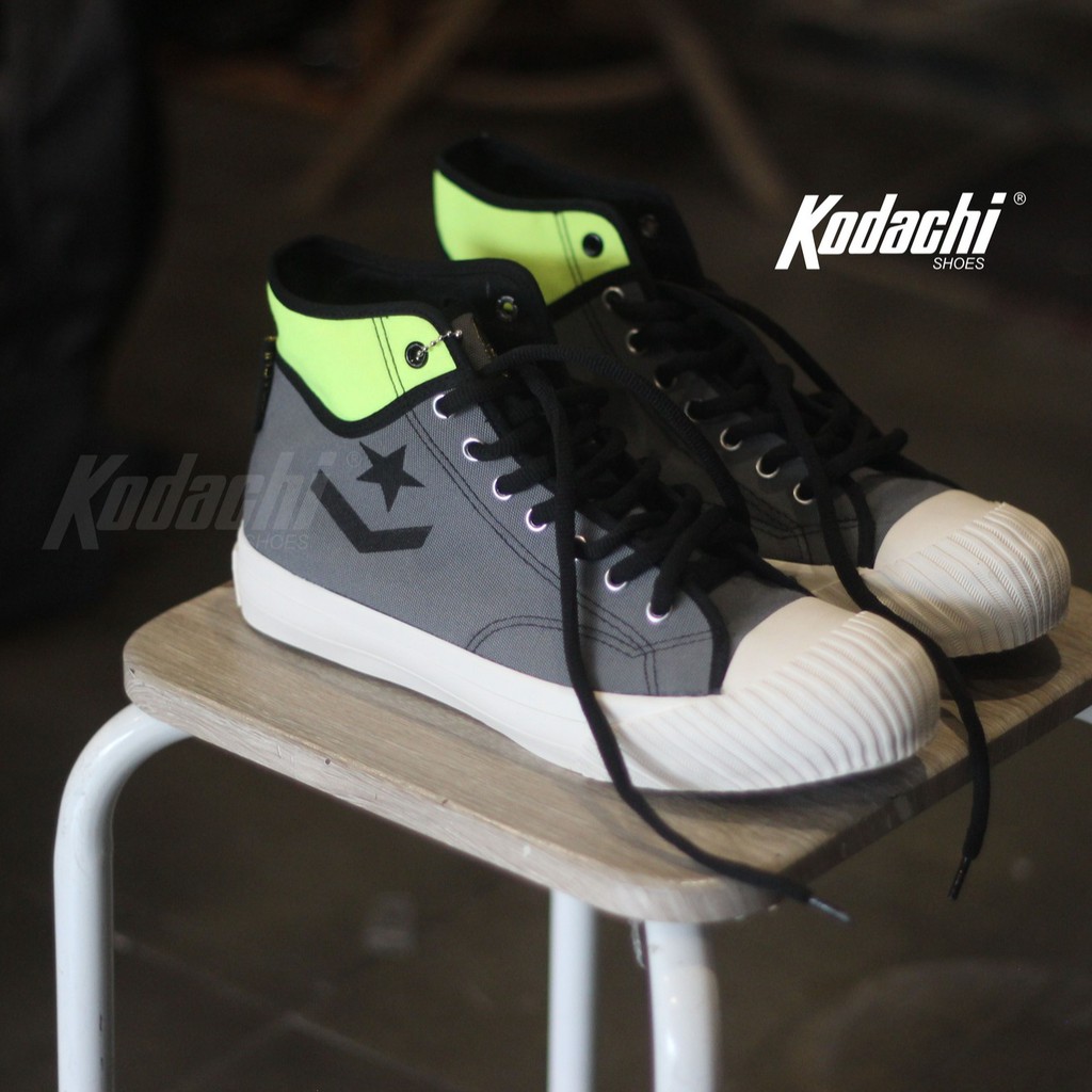 Sepatu Kodachi New Yorker - Kodachi Shoes Pro "The New Yorker" International Waterproof GREY GREEN