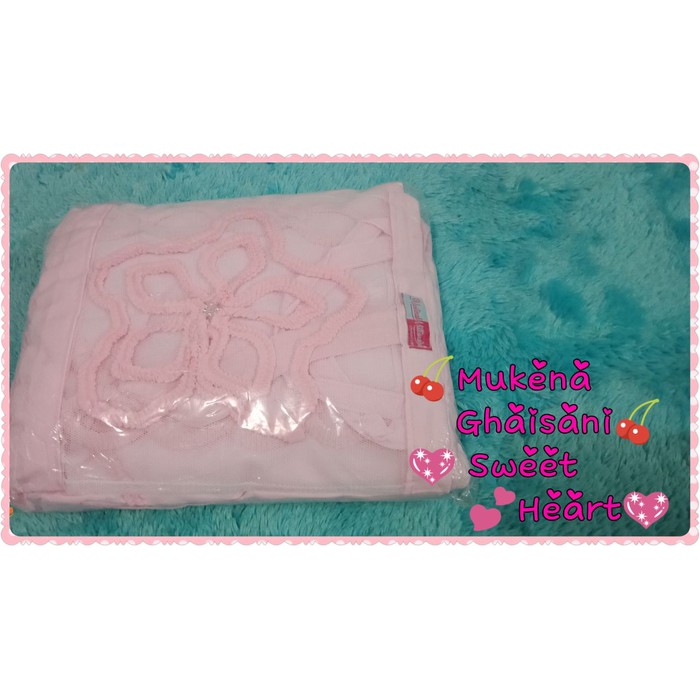 Termurah !!! Azurra Shop Mukena Ghaisani Sweet Heart Pink Edition Mukena Dewasa Fashion Muslim Murah