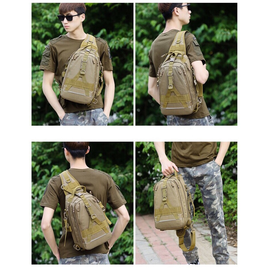 Tas Selempang Slingbag Tactical Army Premium 818