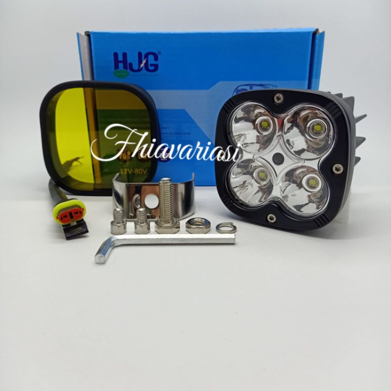 Lampu Tembak Sorot 4 Mata L4Z Offroad 60 Watt HJG Original