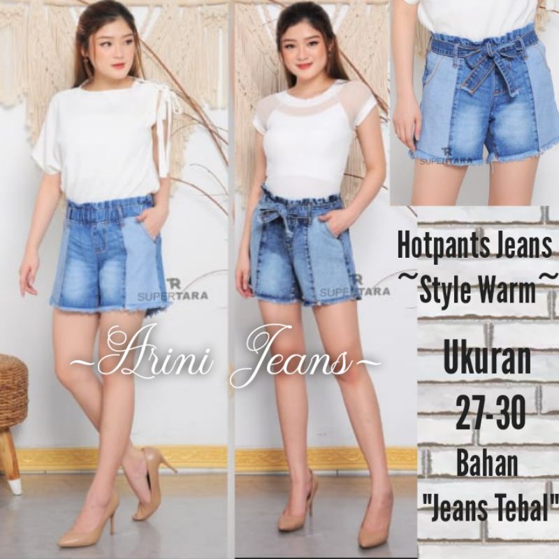 CELANA PENDEK HOTPANTS JEANS // STYLE TRENDY