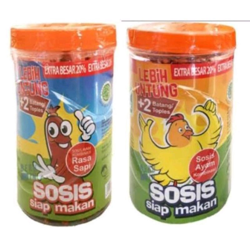 

Sosis So Nice Siap Makan 1 Toples Isi 24 Pcs