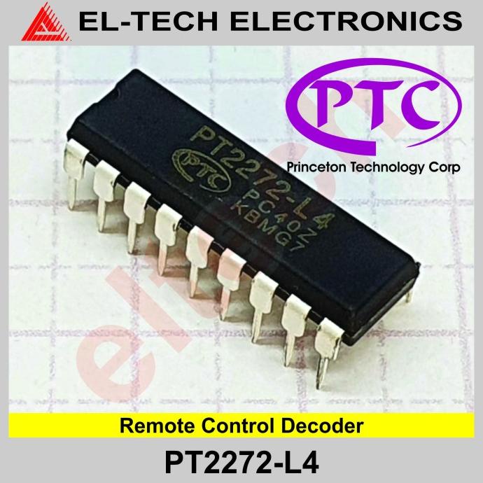 PT2272 PT 2272 L4 M4 PT2272-L4 PT2272-M4 Remote Control Decoder elt3ch Segera Dapatkan