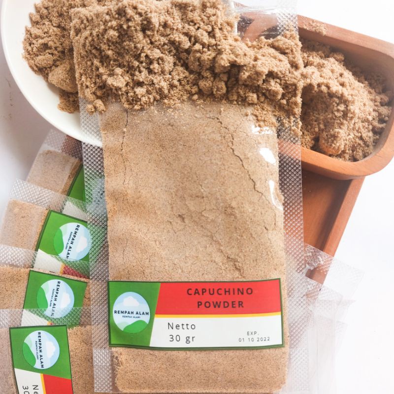 

30gr~100gr Cappuccino Powder by REMPAH ALAM 100% ALAMI