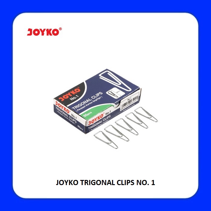 

JOYKO Trigonal Clip No 1 - Klip Kertas - Paper Clips - 1 Pcs