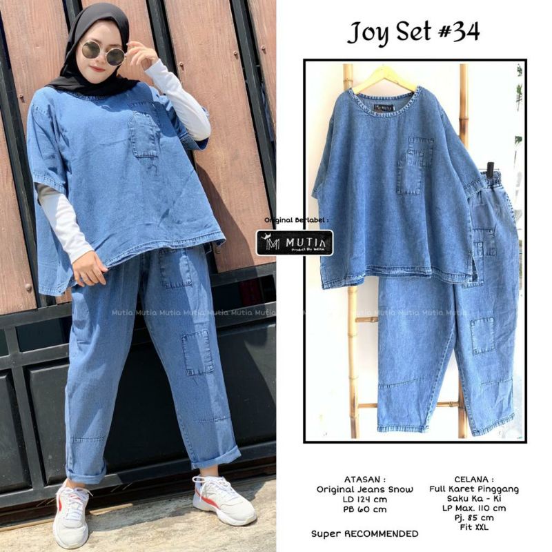 READY√√ JOY SET JEANS BY MUTIA