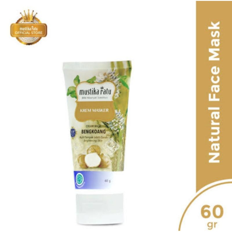 Mustika Ratu Brightening Bengkoang Cream Mask 60 gr