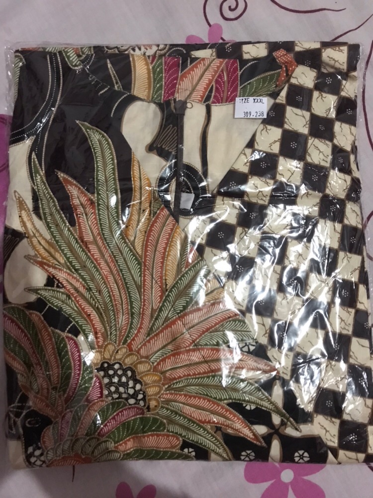Atasan Batik Blouse Batik Wanita Jumbo Big Size 309