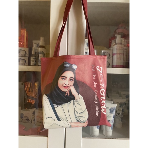 totebag jglow set pouch (2PC )