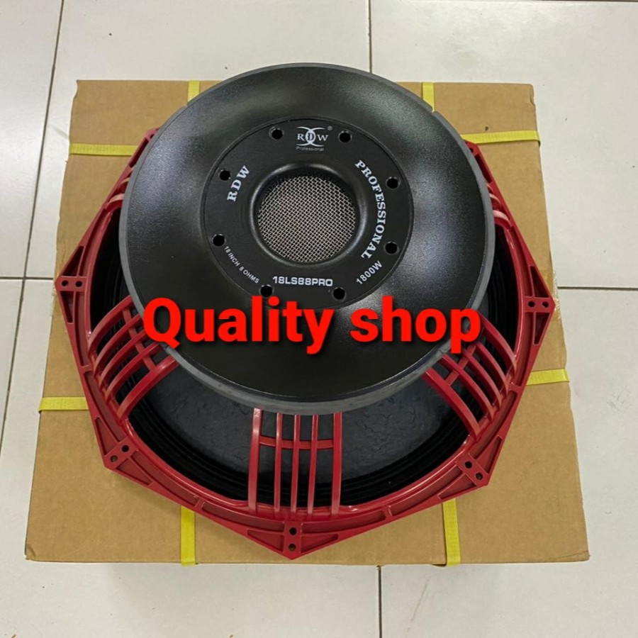 SPEAKER SUBWOOFER RDW 18 INCH 18LS88PRO SPUL 5 INCH