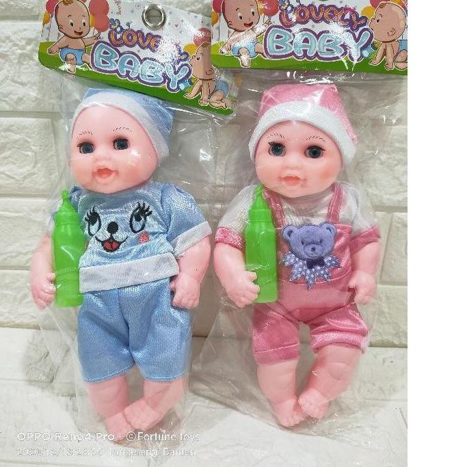 ☎ Boneka Nangis/Boneka Bayi 4 Fungsi Boneka Bisa Bunyi Mama,Papa,Nangis KWE21