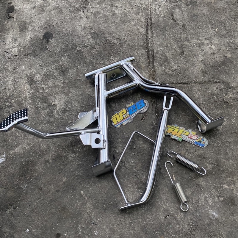 STANDAR 1 SET RING 17 MATIC BEAT SCOOPY VARIO 110 CHROME NTH / STANDAR TENGAH DAN STANDR SAMPING RING 17 MATIC BEAT CARBU - BEAT FI - BEAT ESP - SCOOPY CARBU - SCOOPY FI - SPACY - VARIO 110 CARBU - VARIO 110 INJEKSI