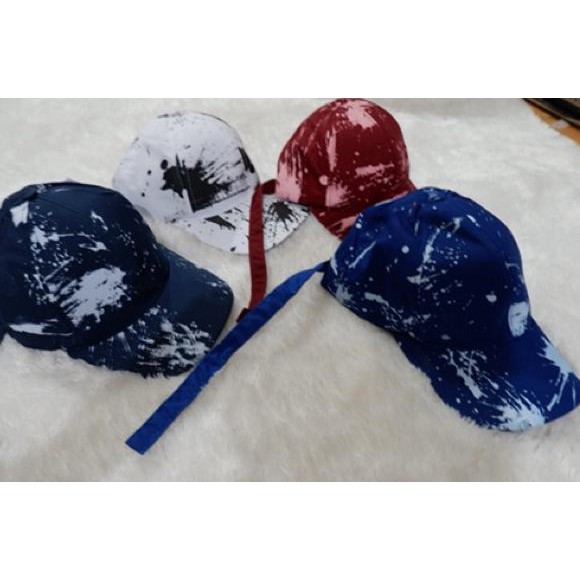 ECY Topi baseball sablon g dragon tali panjang clip besi peaceminusone termurah kpop korea Produk Ke