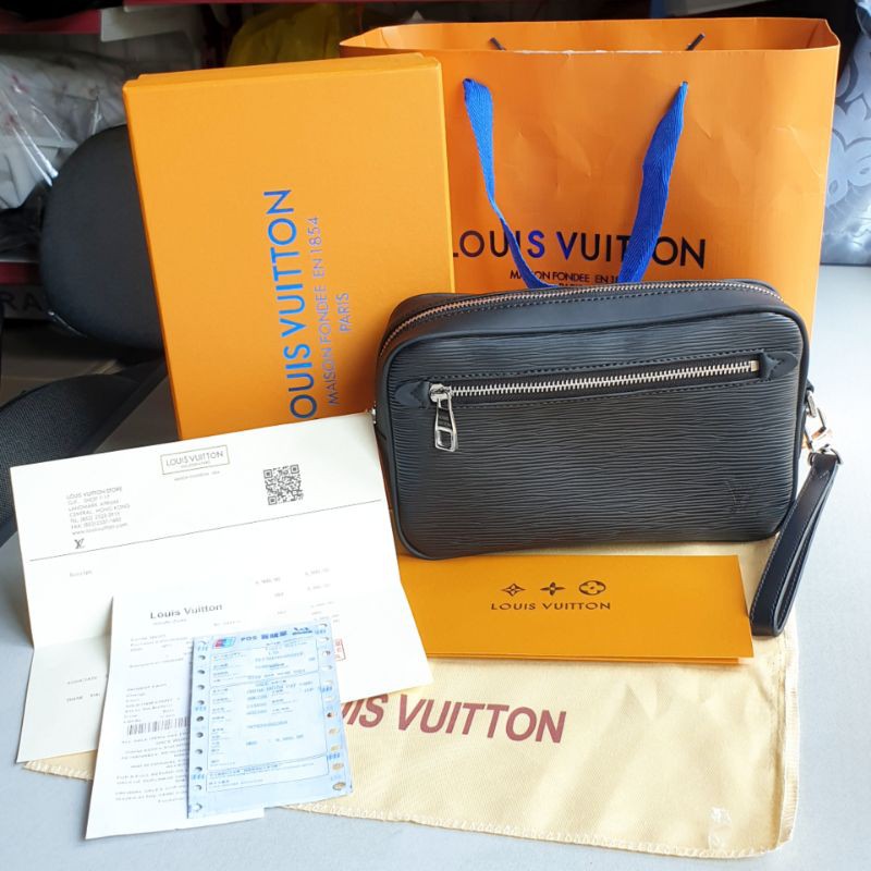 Preloved KW Premium Louis Vuitton LV Man Hand Bag Wallet