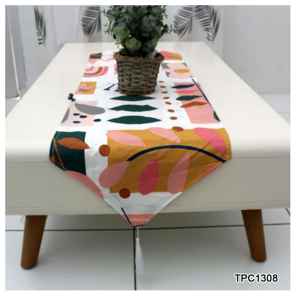 Taplak Meja / Table Runner Ukuran 105x30 - 150x35 TPC1308