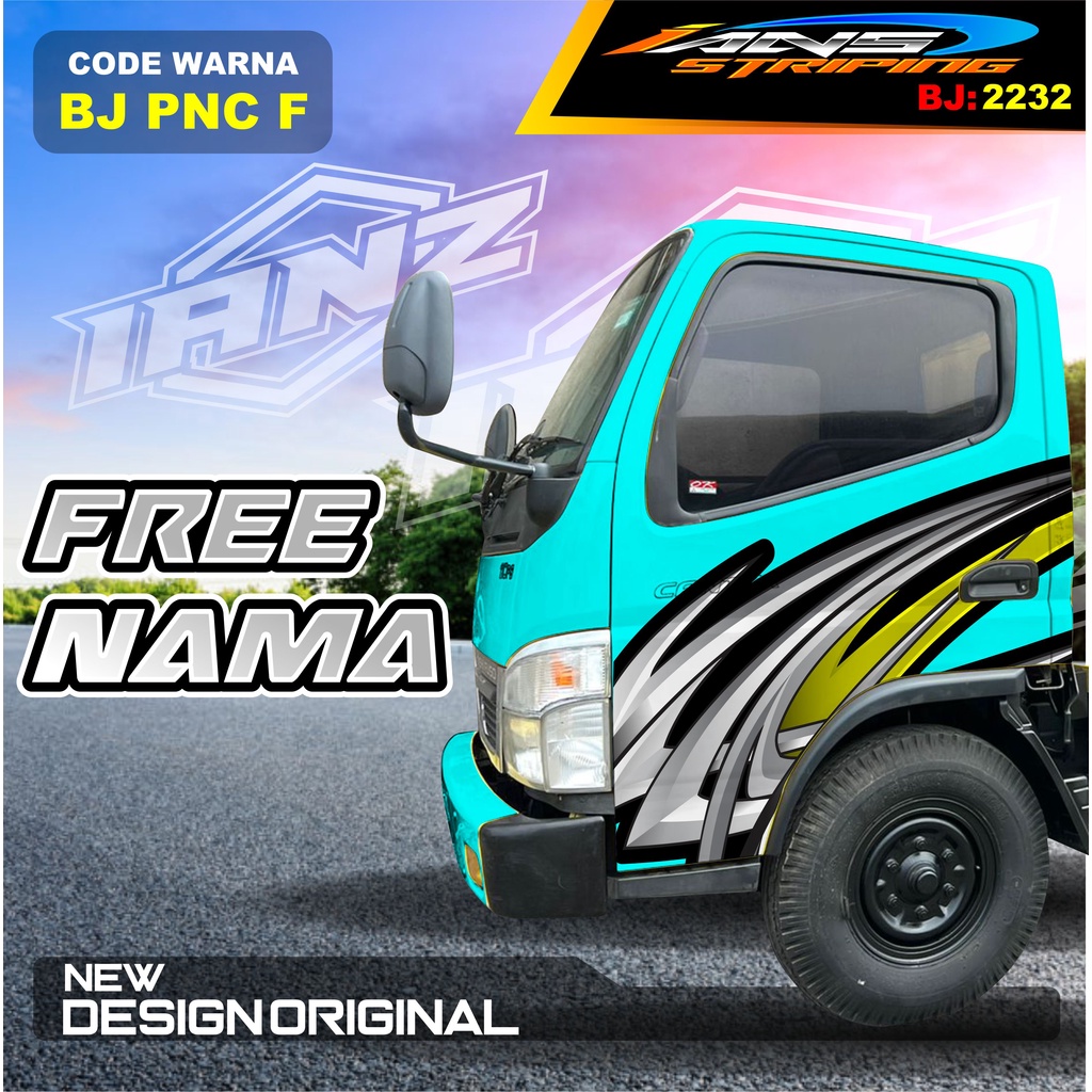 STICKER PINTU TRUK FUSO RAGASA / DECAL PINTU DUMTRUK  / STIKER MOBIL TRUK / STIKER PINTU TRUK KEREN