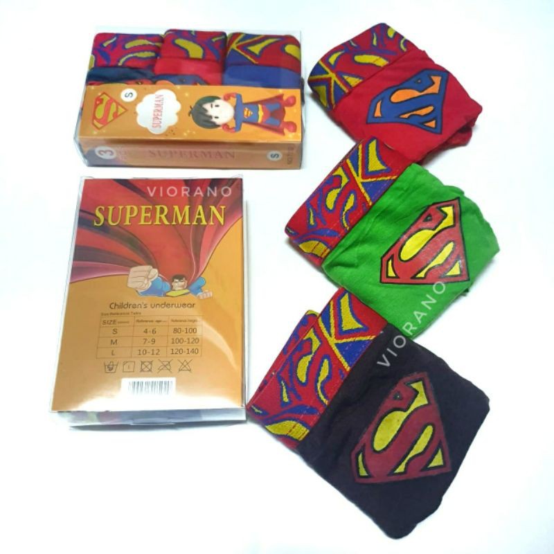 Cd Anak Laki-laki Isi 3pcs Size S M L Celana Dalam Anak Pria Pakaian Dalam Anak Murah