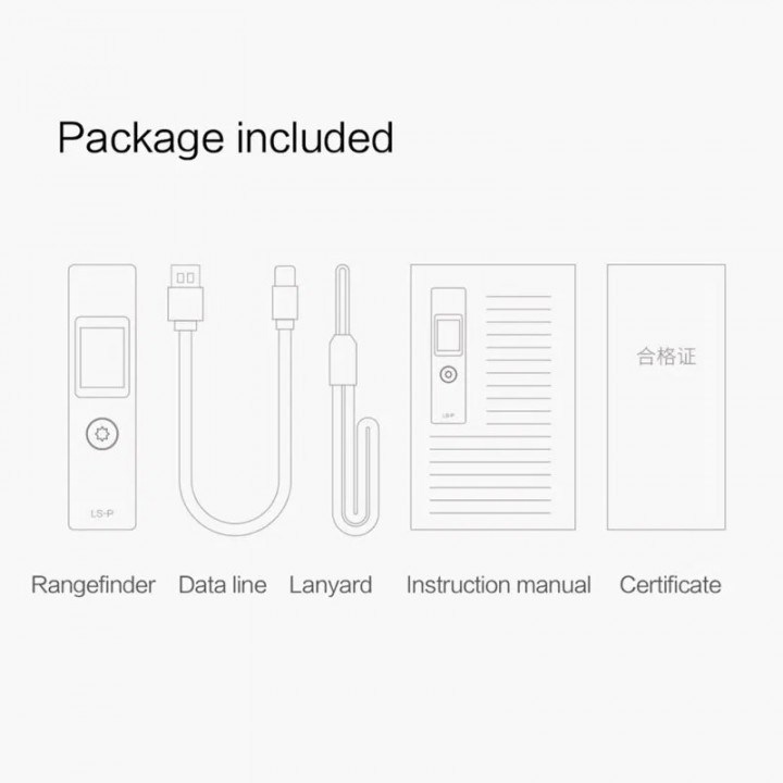 XIAOMI DUKA LS-P - Intelligent Laser Range Finder Measurement - 40M