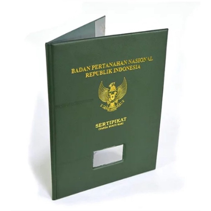 Sampul Hard Cover Sertifikat Tanah Terlaris