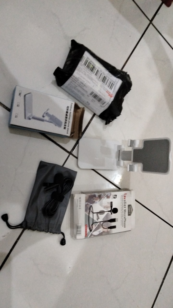 Stand Holder Lipat Portable Hd23 Adjustable Bahan Aluminium Metal