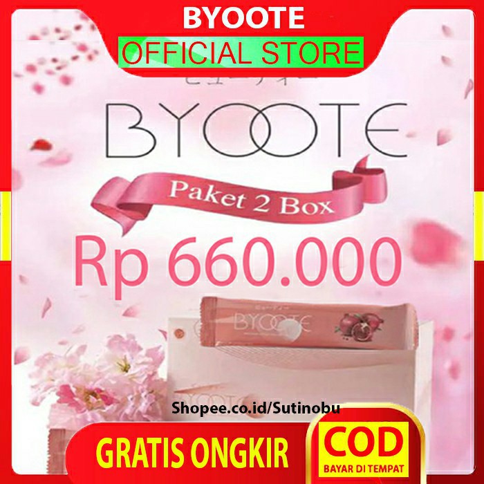 (Bisa COD) BYOOTE COLLAGEN 2 BOX BYOTEE BYOTE