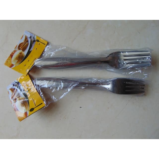 Garpu Makan Stainless 1 Lusin 12 Pcs Murah Aman