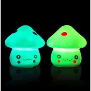  Lampu  Tidur LED Karakter Baymax Kelinci Jamur Warna  Warni  