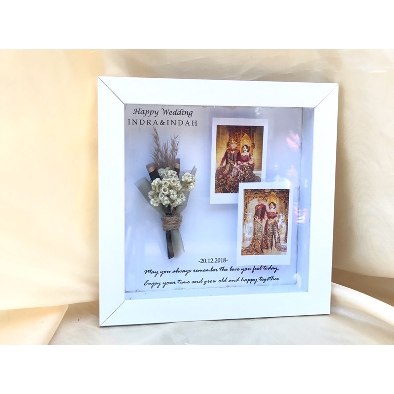 Download Flowers In 3d Frame Shopee Indonesia