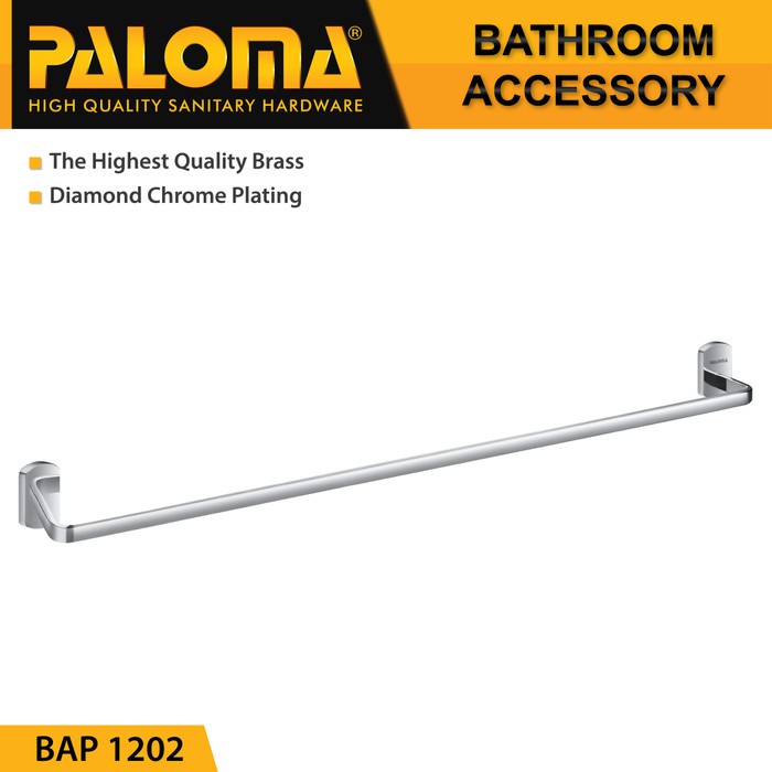 PALOMA BAP 1202 Rak Handuk Baju Gantungan Hanger Dinding Kamar Mandi