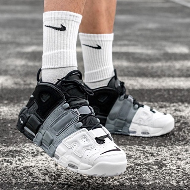 NIKE AIR MORE UPTEMPO TRICOLOR | Shopee 