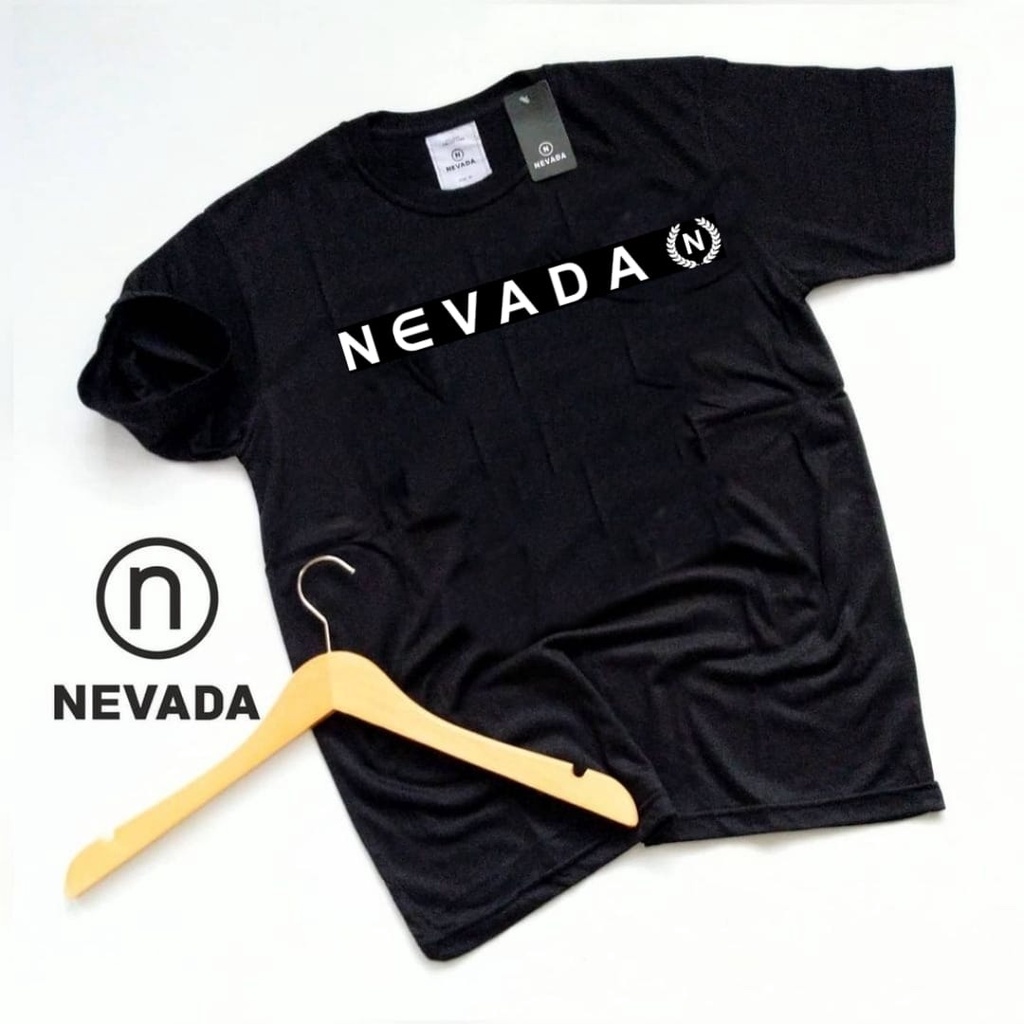 [Bayar di tempat] Kaos Distro Nevada Size L XL Terlaris