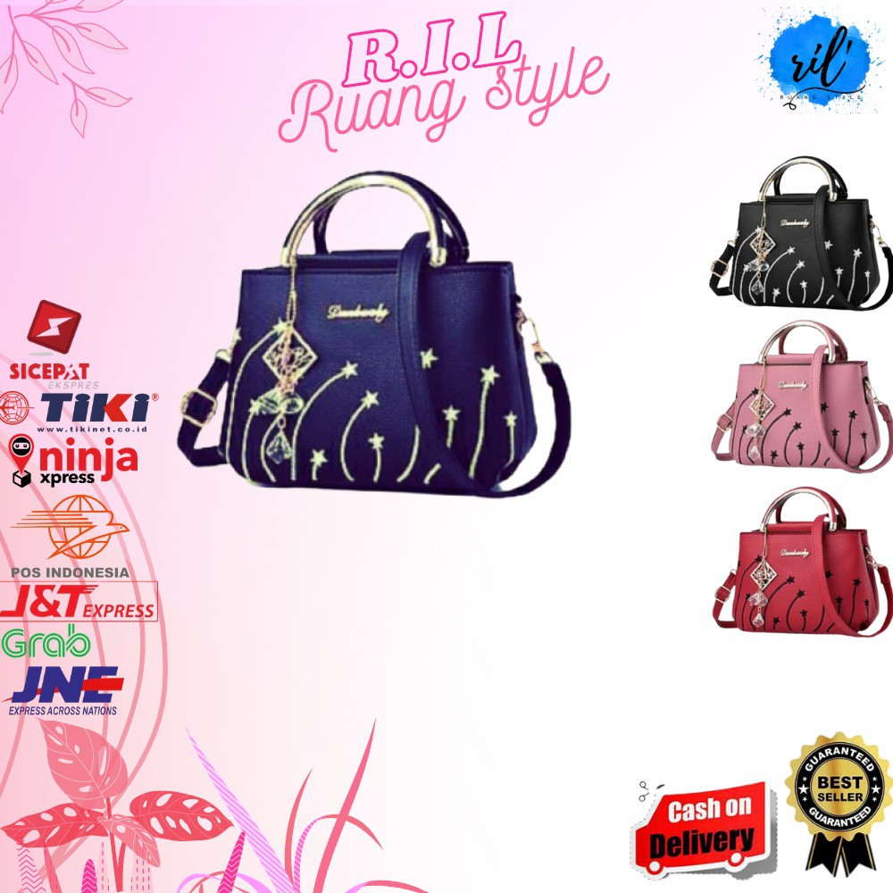 TAS SELEMPANG WANITA TAS SELEMPANG WANITA TAS SLINGBAG STARTS TAS BINTANG KARINA 70