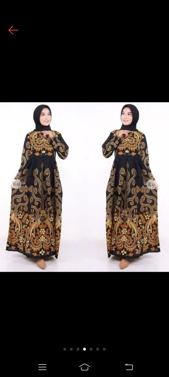 Maura Couple - Sania Ruffle Batik Couple Ori Ndoro Jowi Garansi Termurah Shopee -  Batik Modern Solo