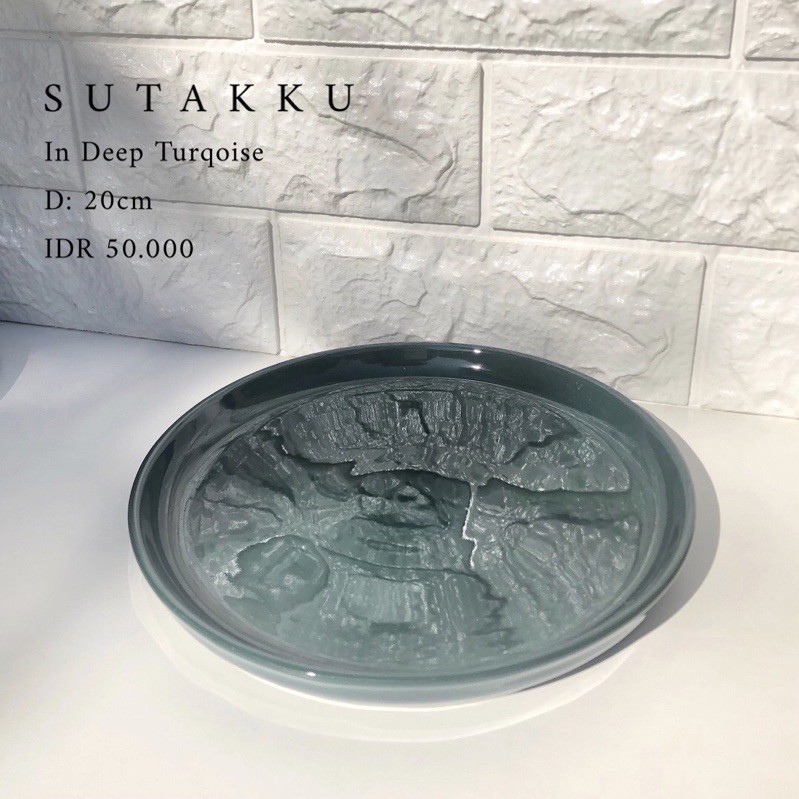 SUTAKKU PLATE / PIRING KERAMIK / TABLEWARE