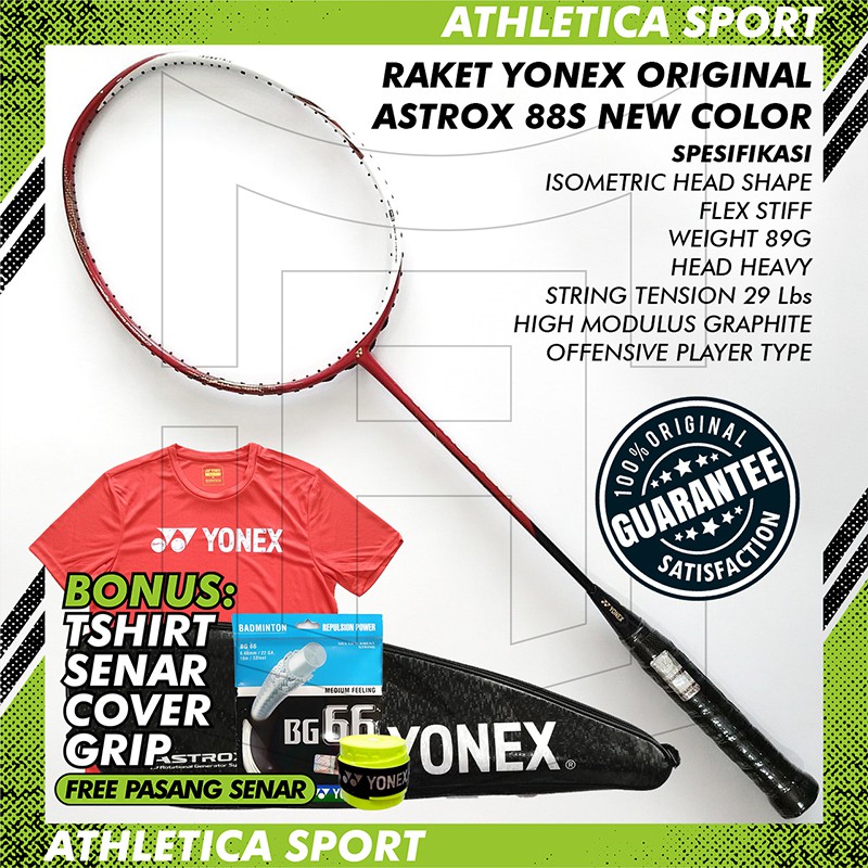 RAKET BADMINTON YONEX ASTROX 88S SKILL ORIGINAL NEW COLOR 2020