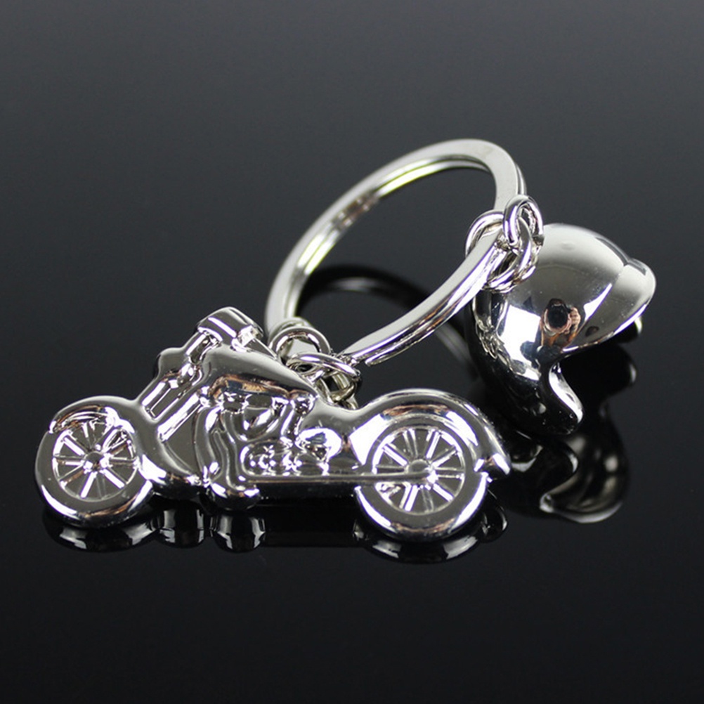 {LUCKID}Motor Figure key chain Metal Car Key Ring Key Holder Gift Personalized Chains